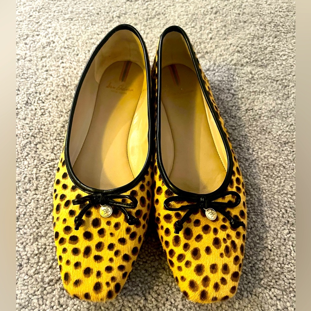 Sam Edelman Leopard Print Flats Size 10